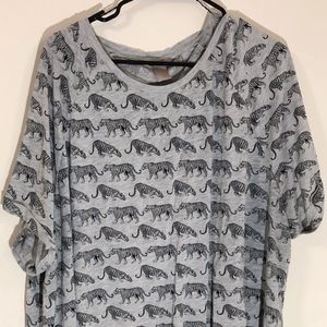Tiger Print T-shirt
